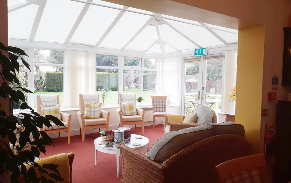 Conservatory Overlooking The Beautiful Garden At Tamar House