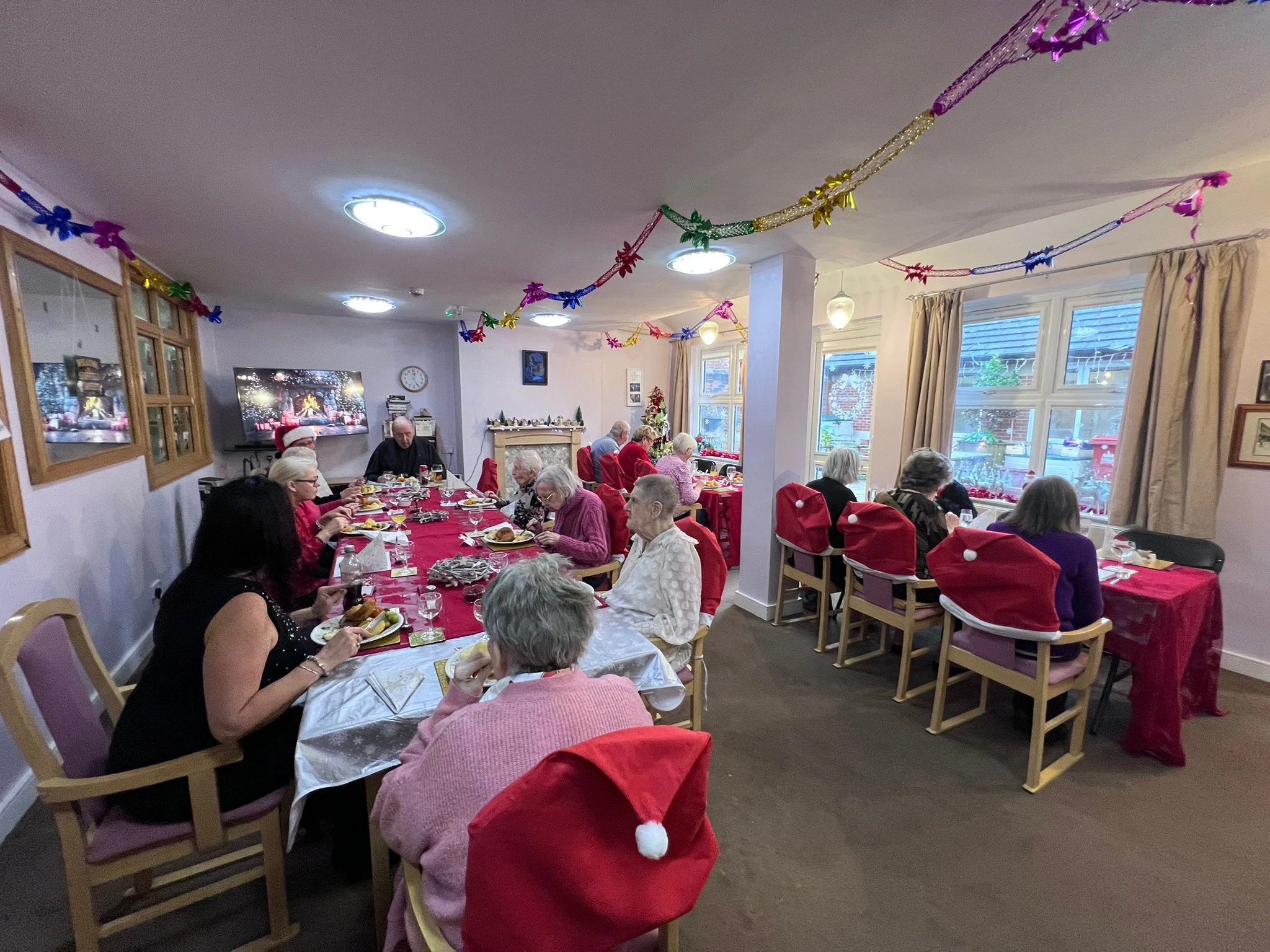 Xmas meal at Millennium House