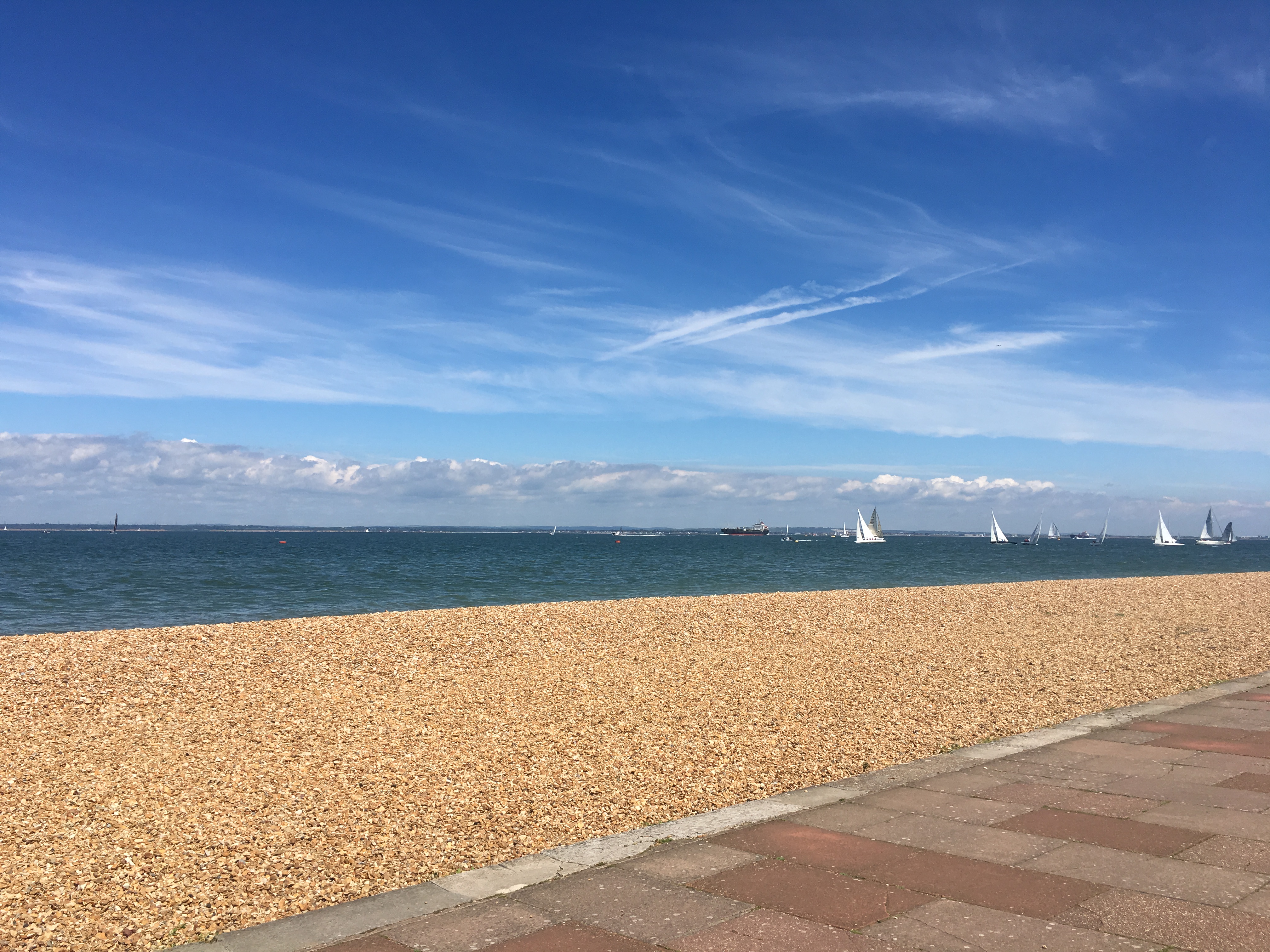 The beach near Clifton House, Cowes PO31 7RH