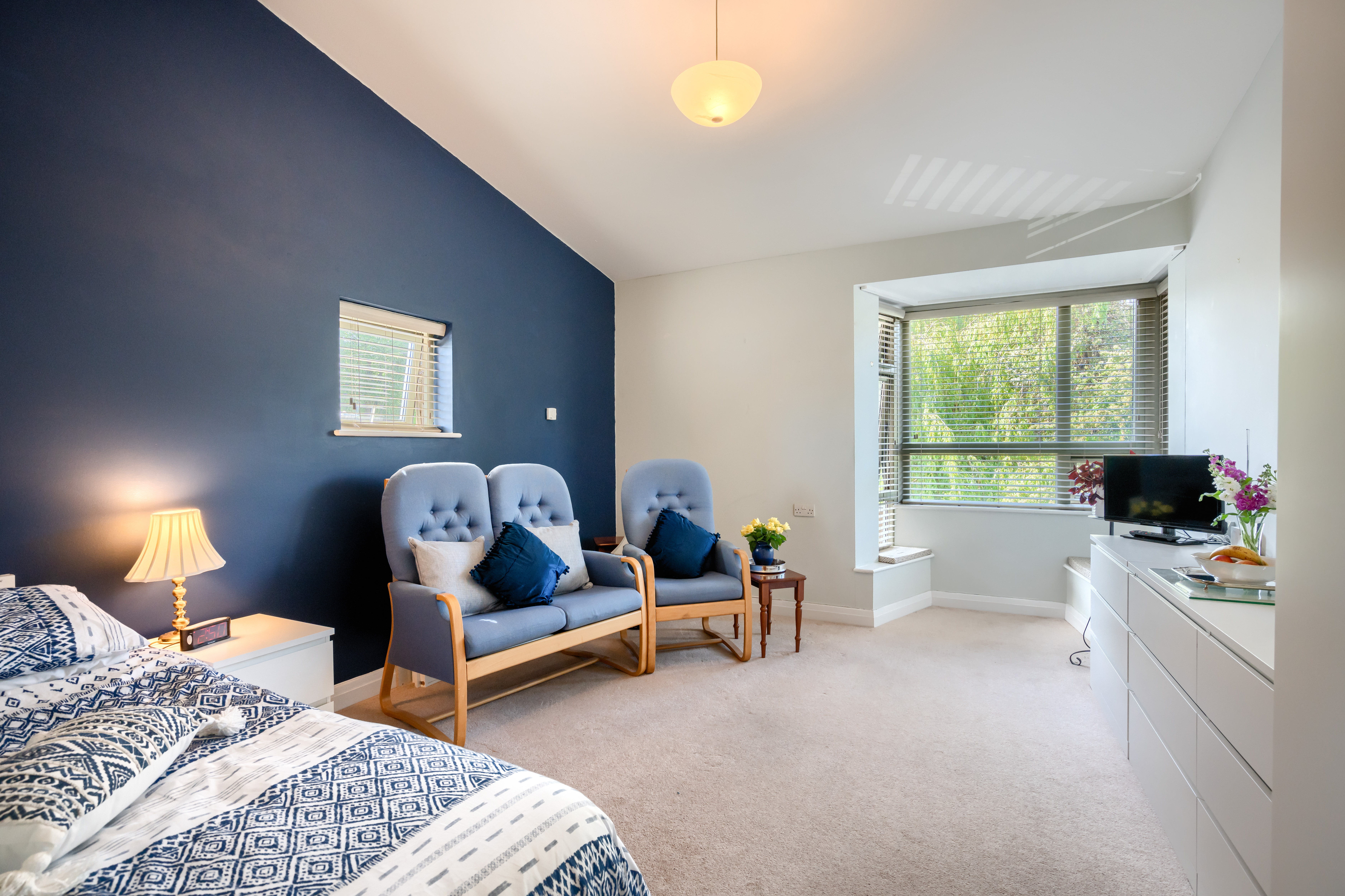 Single Bedroom With Seating And TV Area