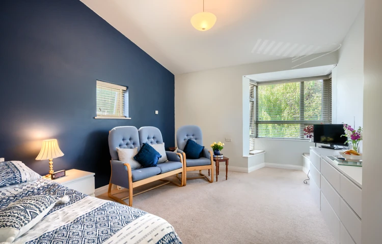 Single Bedroom With Seating And TV Area