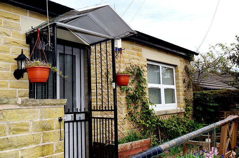 Side entrance of Kirkview, Shipley BD18 3LU