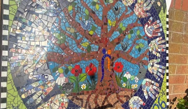 Community mosaic unveiled at Sandwood