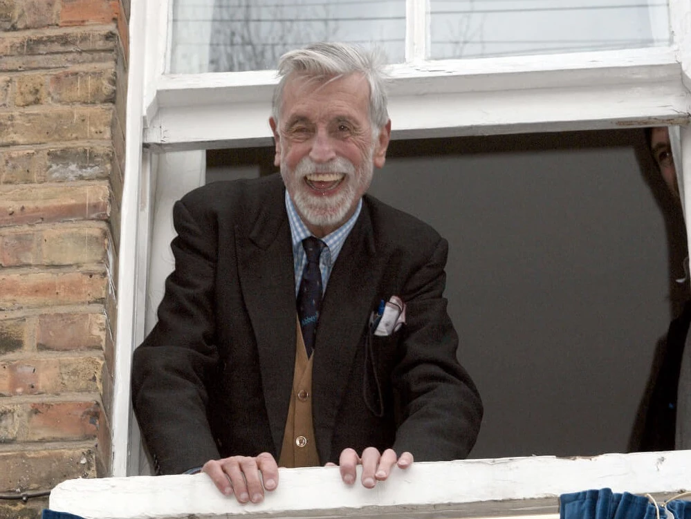 Smiling Richard Carr Gomm At Anniversary Plaque Unveiling