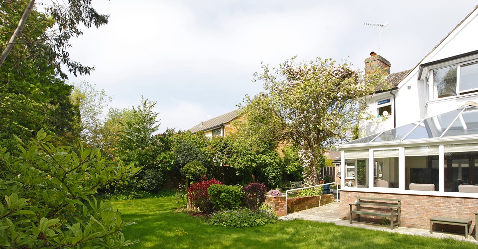 Rear garden of Sibleys Orchard, Hemel Hempstead HP3 8LJ