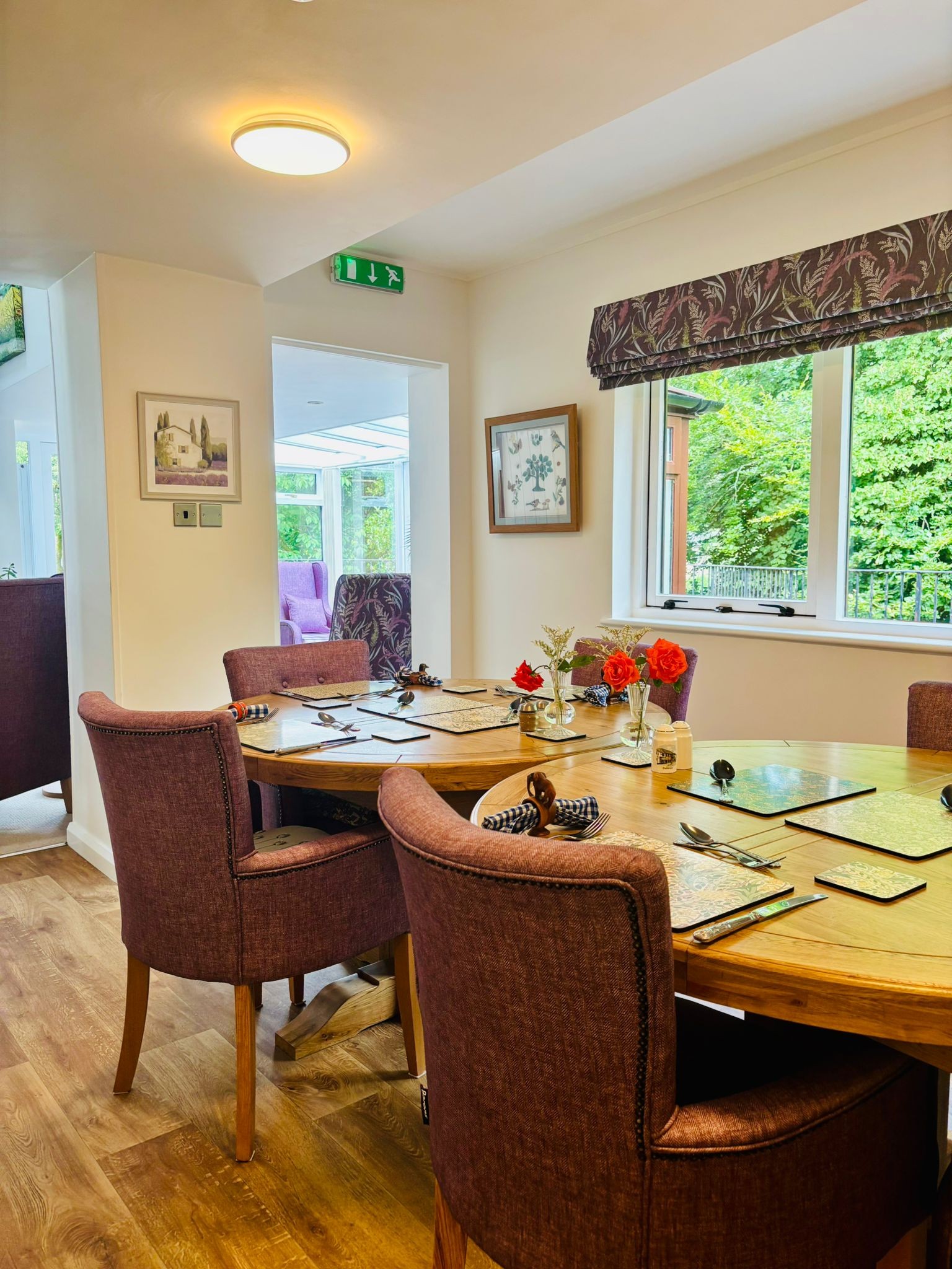 Abbeyfield House Dulverton Dining Room