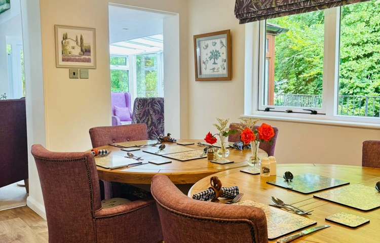 Abbeyfield House Dulverton Dining Room