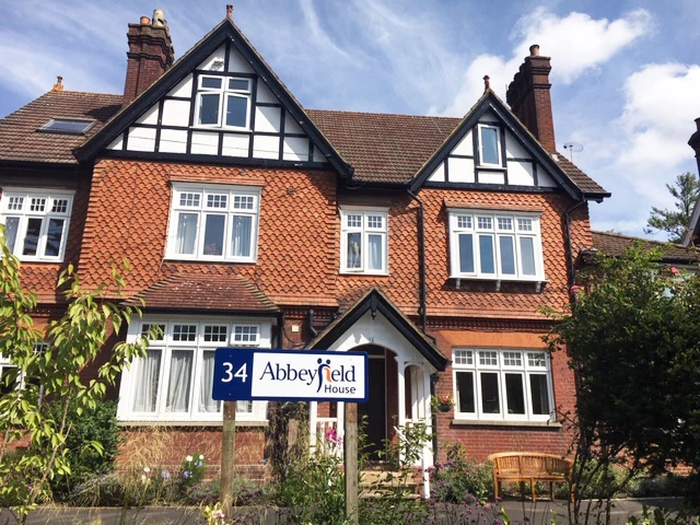 Front Exterior Of Abbeyfield House, Reigate