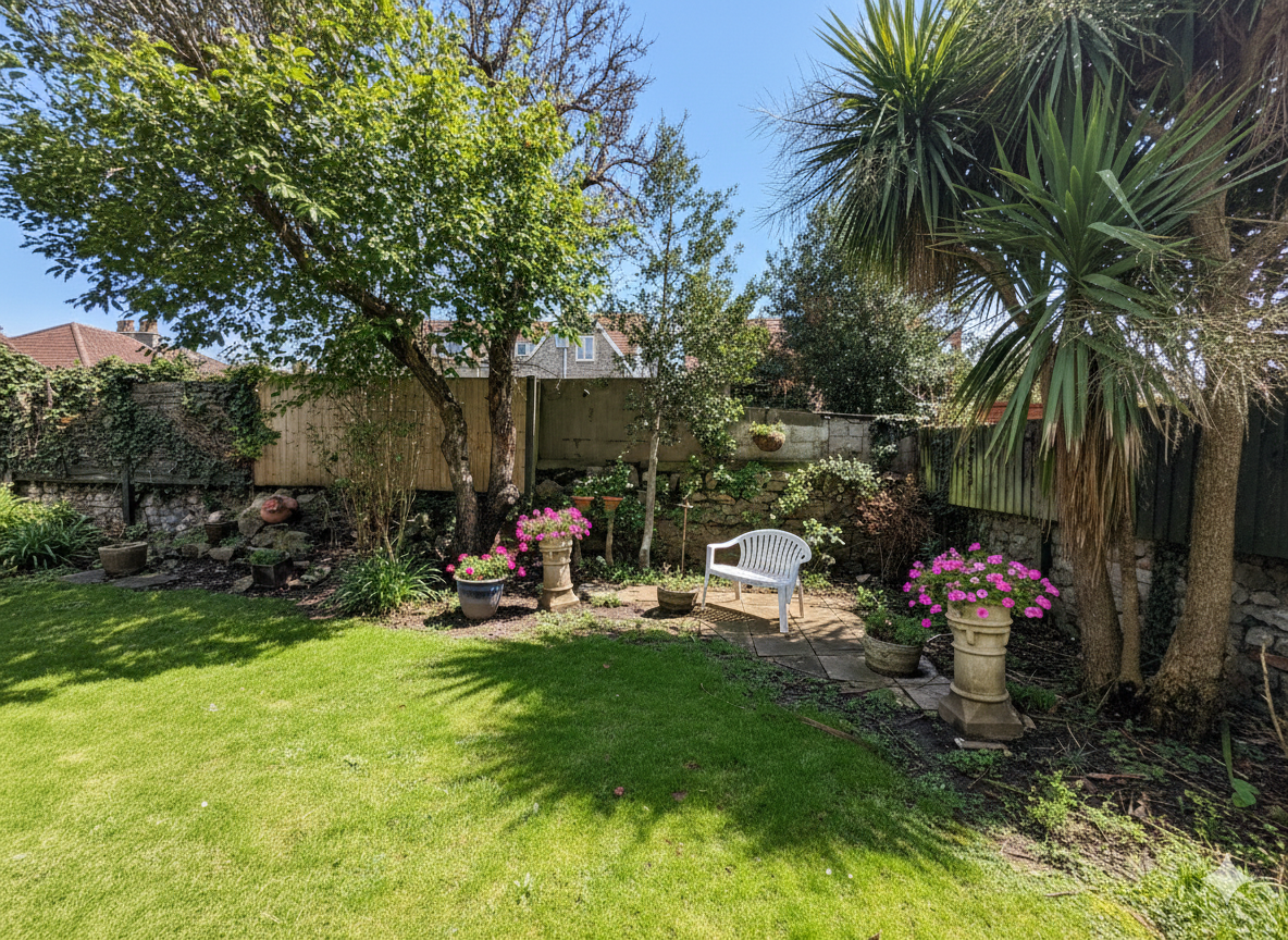 Garden, Abbeyfield House, BS23 3BB