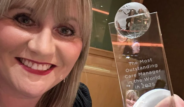Hartland House Manager Wins Global Award for Outstanding Care Leadership