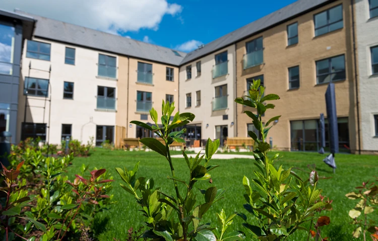 Rear garden of Burnham Court, Malmesbury SN16 0FN