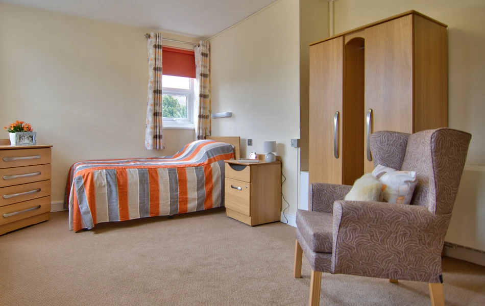 Single bedroom at Lear House, West Kirby CH48 5DT