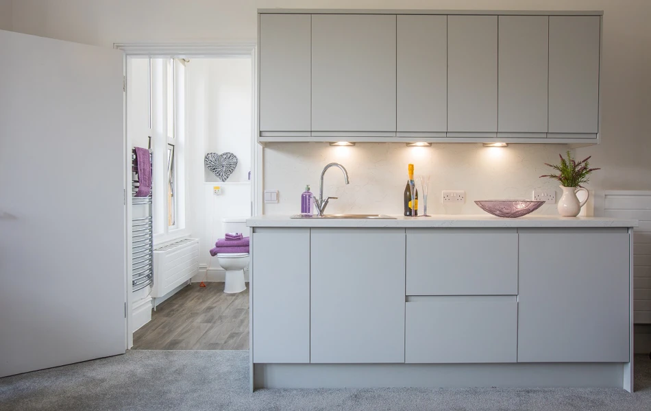 modern-kitchenette-facilities-at-Abbeyfield House, Bristol BS9 3AU