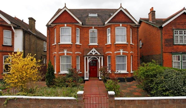Front exterior of Father Popieluszko House
