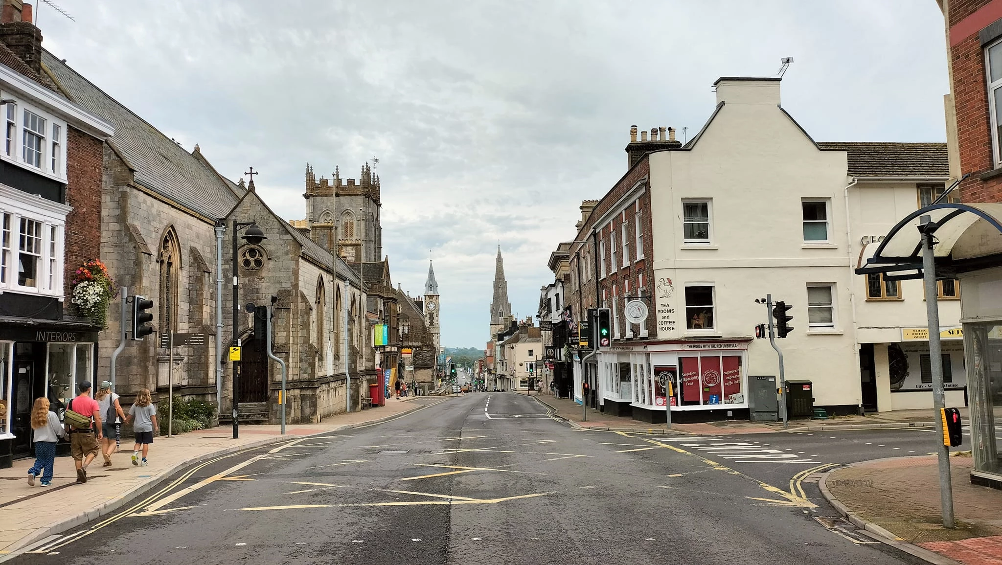 Town centre near Clandon House, Dorchester DT1 1PW