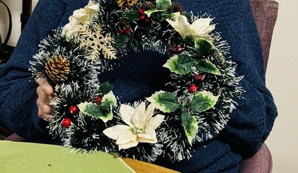 Residents at Abbeyfield Wessex Society prepare for Christmas