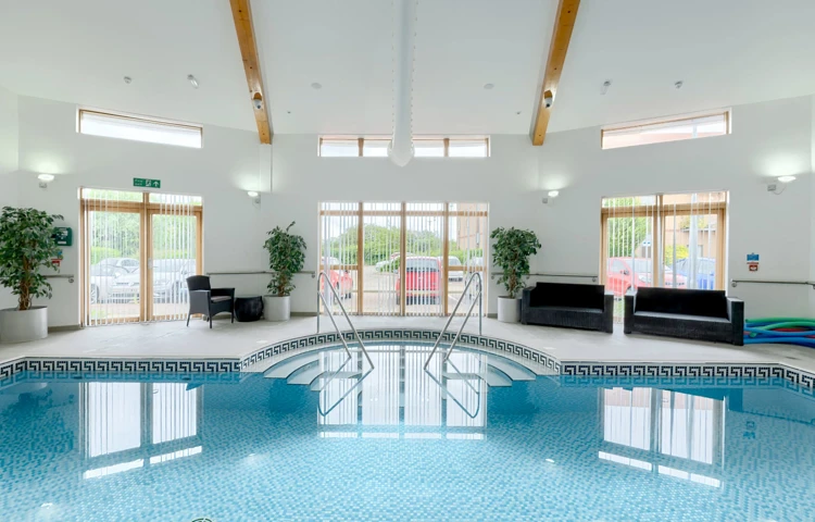 Swimming pool at Girton Green Cambridge