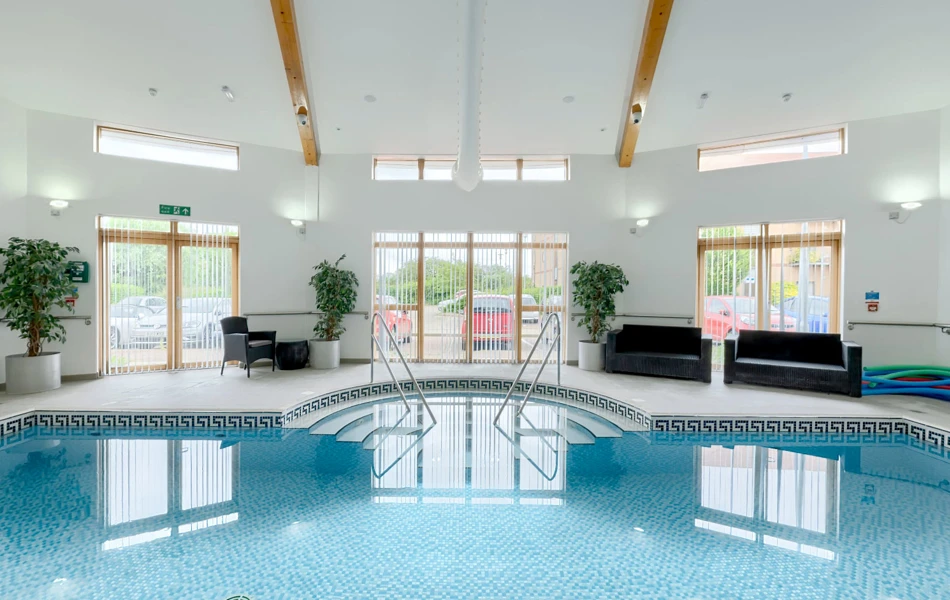 Swimming pool at Girton Green Cambridge