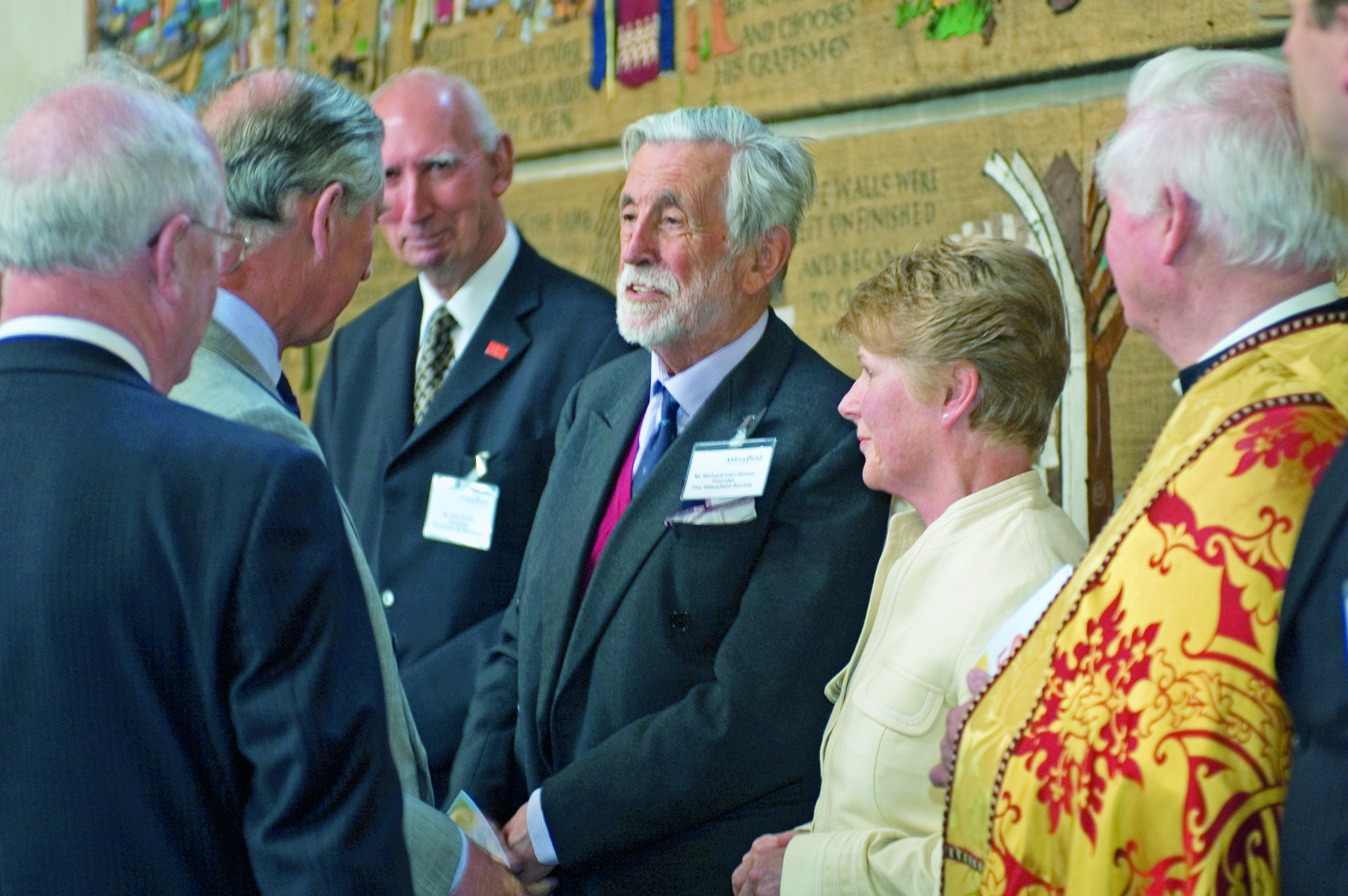 Richard Carr Gomm OBE Meeting HM King Charles (Then HRH Prince Charles) In 2006