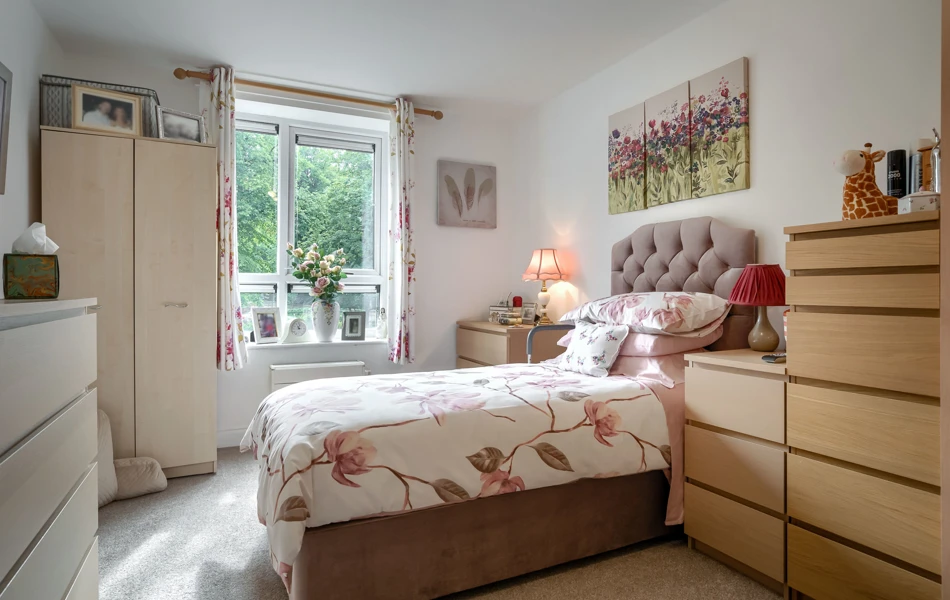 Single bedroom at Hampton House, Solihull B91 2QT