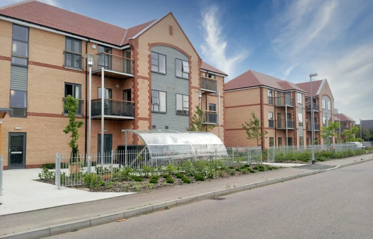 Street view of Girton Green, Independent Living in Cambridge