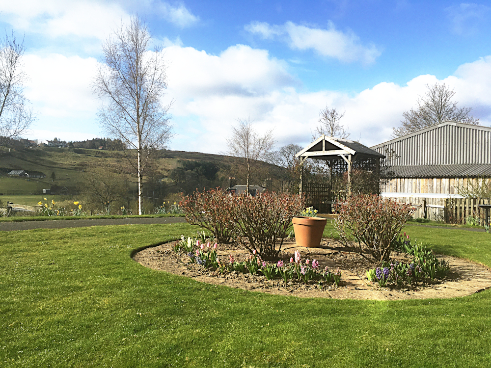 Enjoy Views From The Garden Overlooking The Upper Esk Valley