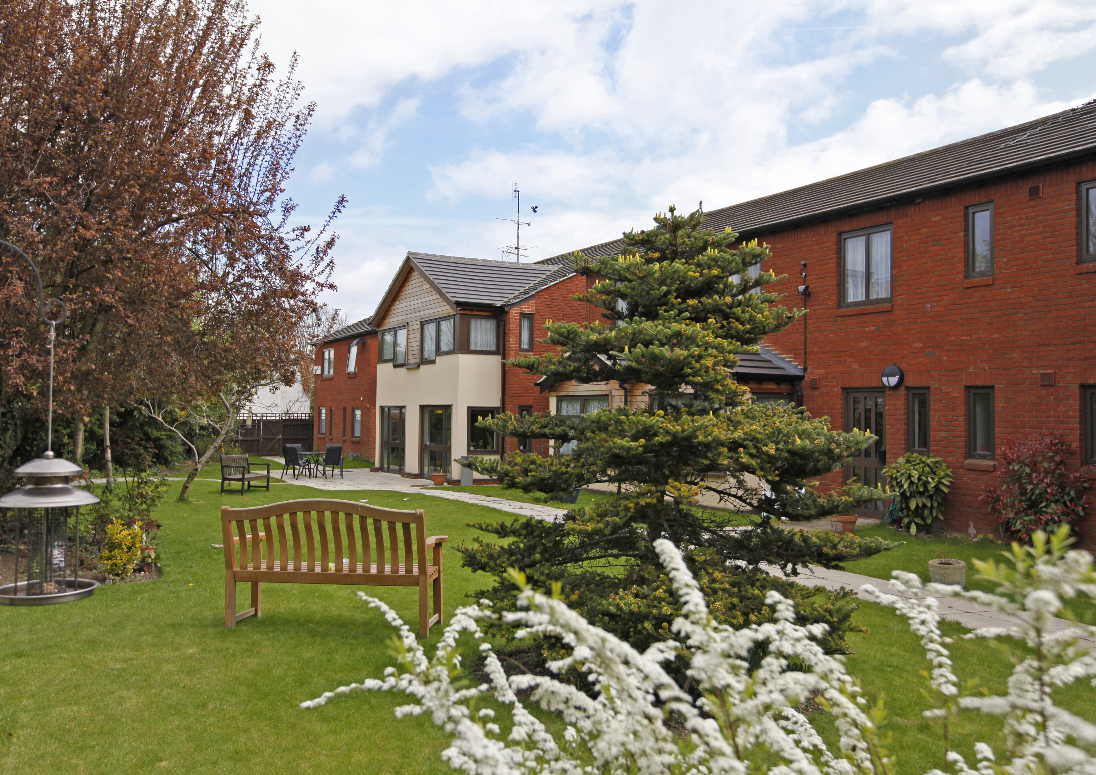 The gardens at Abbeyfield House, Hayes UB4 0SW