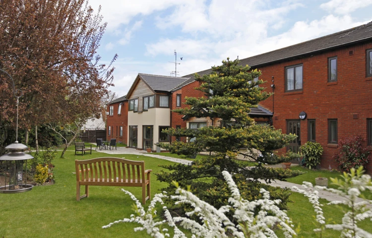 The gardens at Abbeyfield House, Hayes UB4 0SW