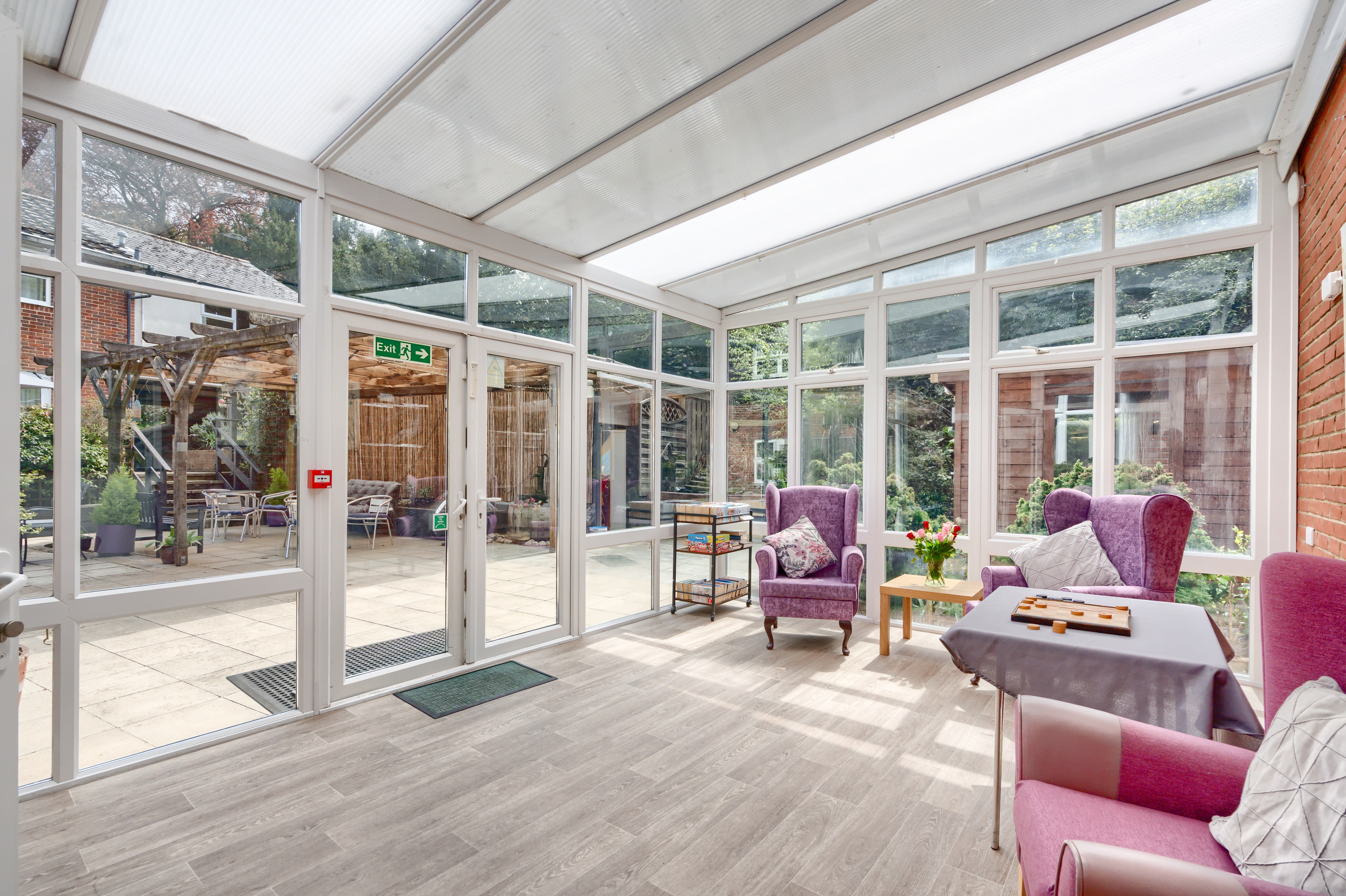 Bright And Airy Conservatory At Nower House