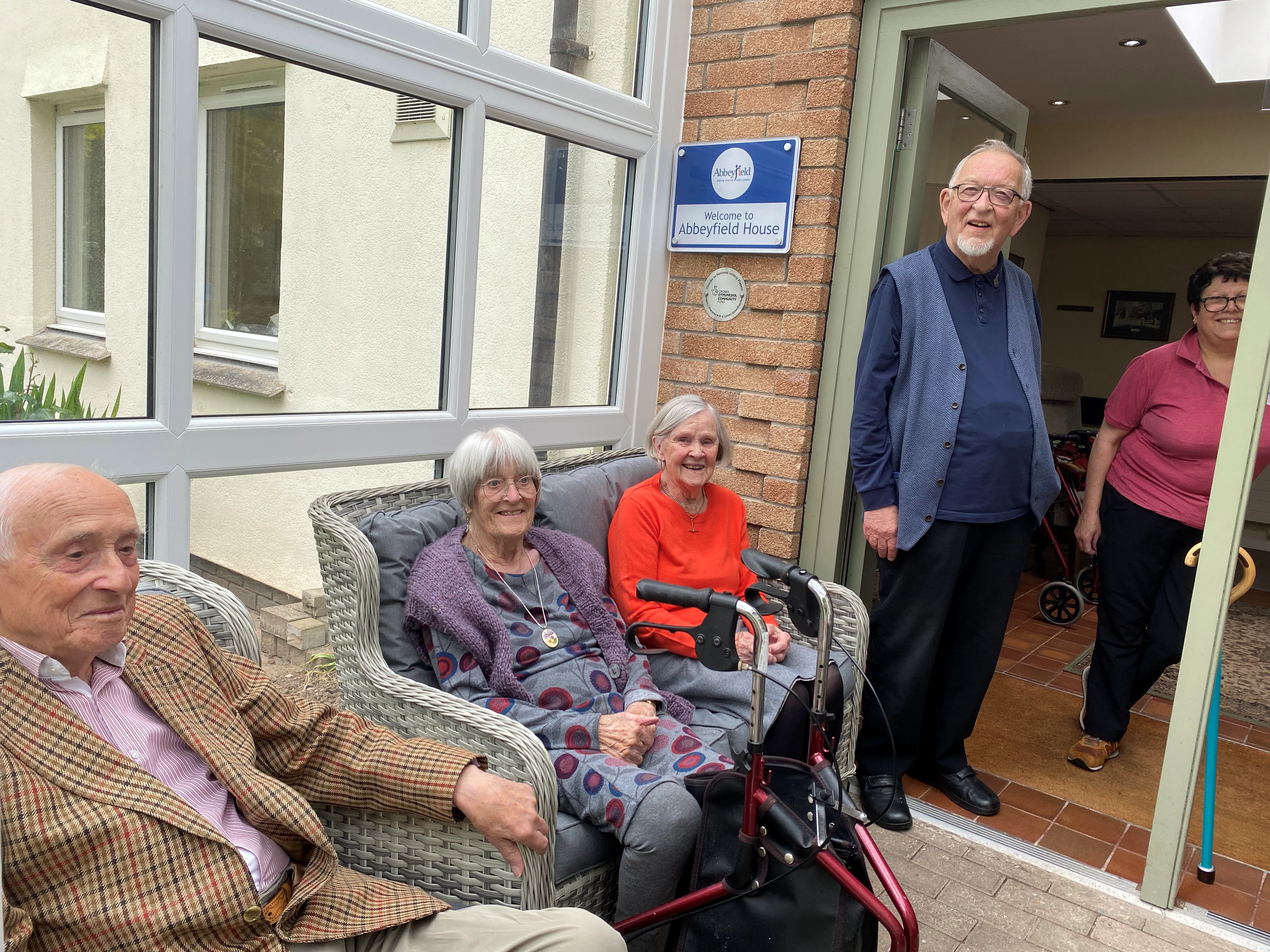 Brecon Abbeyfield thanks National Lottery