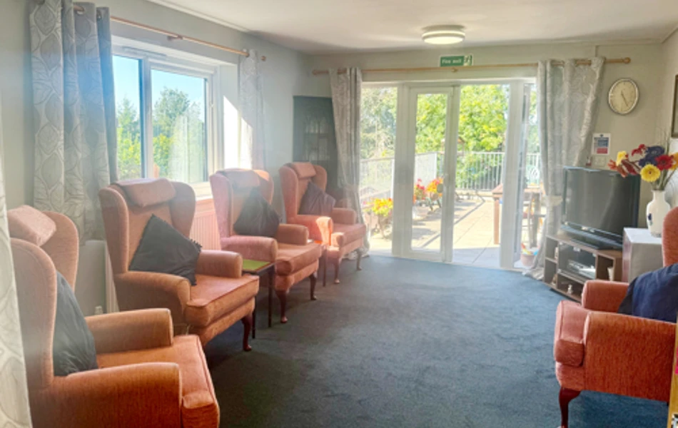 Abbeyfield House In Southampton Communal Lounge Where Residents Can Socialise And Relax