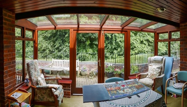 Enjoy a puzzle in the conservatory