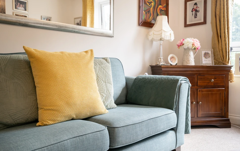 Comfortable sofa at Hampton House, Solihull B91 2QT