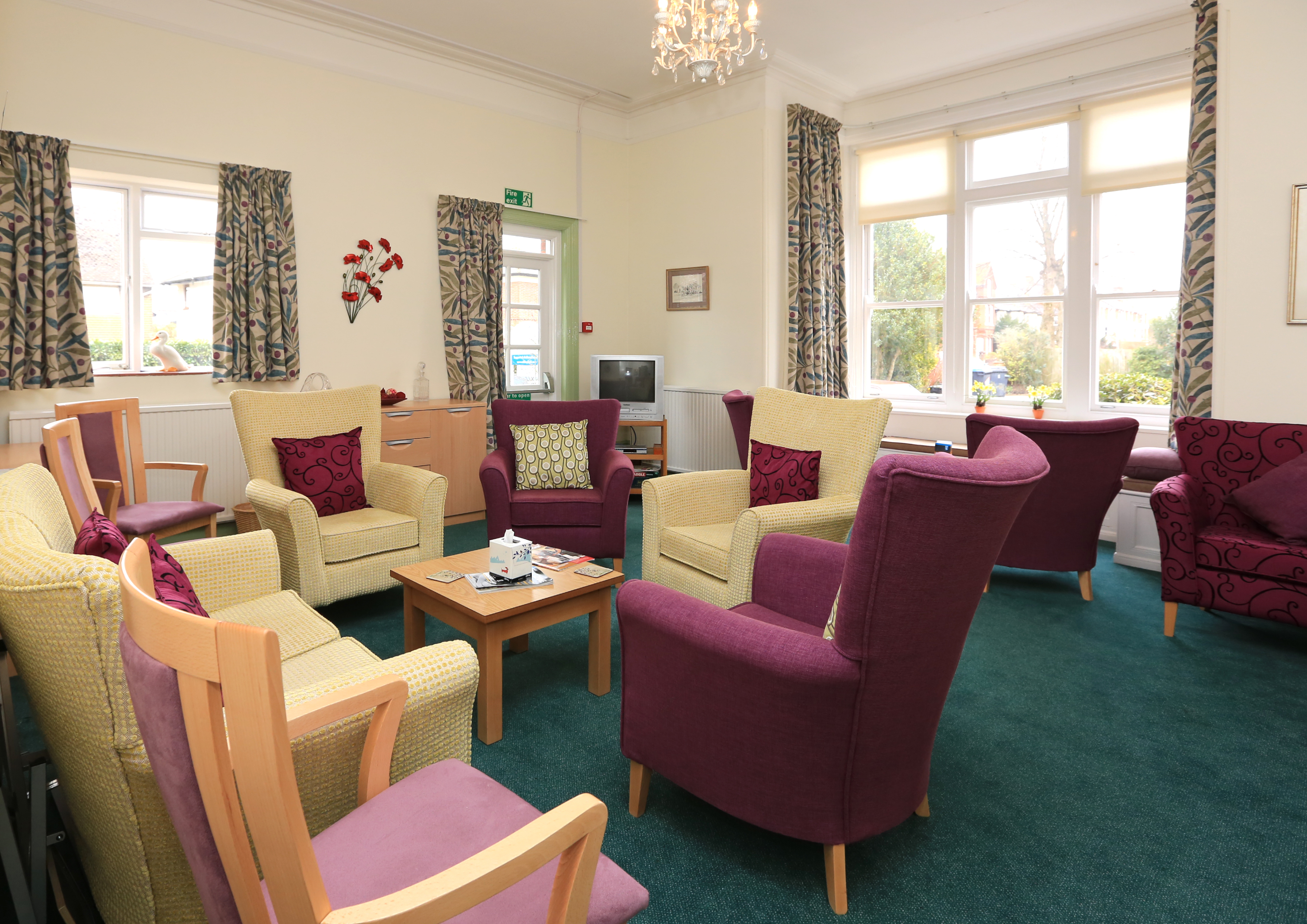 Make new friends in our communal lounge