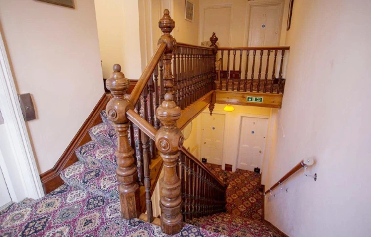 Stairwell at Beamsley House, Eastbourne BN20 7AT