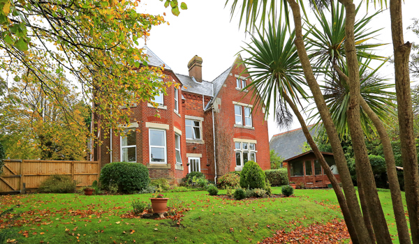 Rear and garden at Abbeyfield House, Cowes PO31 8HA