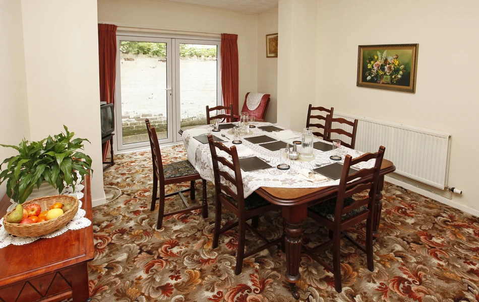 Dining room at Abbeyfield Swansea, SA1 4QP