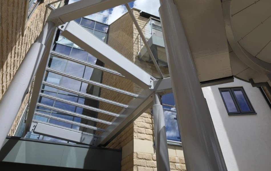 Bright and airy entrance to Fern House, Bingley BD16 4FA