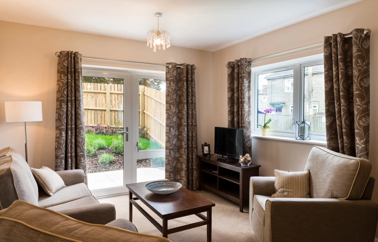 Sitting room at Burnham Court, Malmesbury SN16 0FN