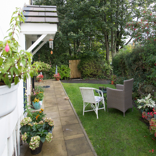 Communal Front Gardens At Pawson Cottage Homes