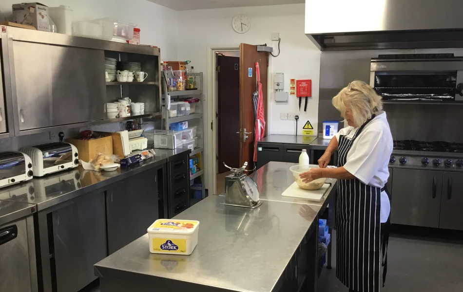 We provide two homemade meals daily at MacPherson House