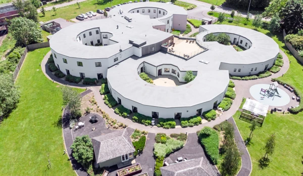 Aeriel View of Abbeyfield Winnersh Dementia Friendly Care Home