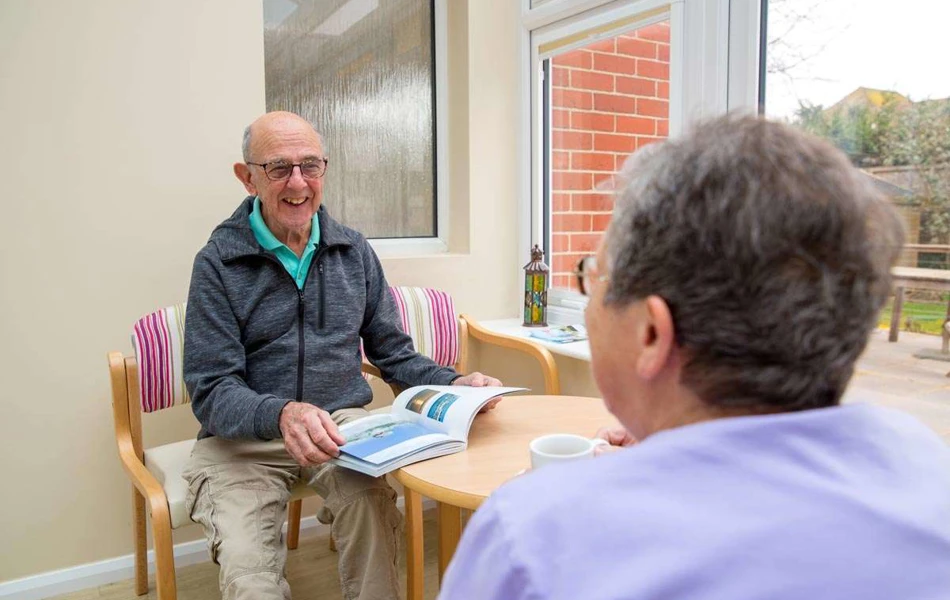 Residents at Abbeyfield House, Hove BN3 4GB