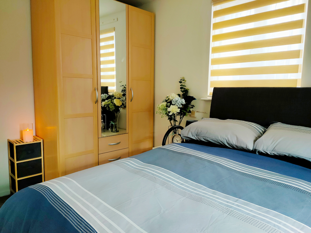 Relax and sleep soundly in our lovely modern resident bedroom
