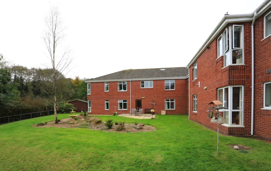 Garden at the rear of Tamar House, Plymouth PL6 5XN