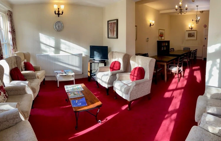 Lounge and dining room at Ainslie House, Hereford HR1 2NB