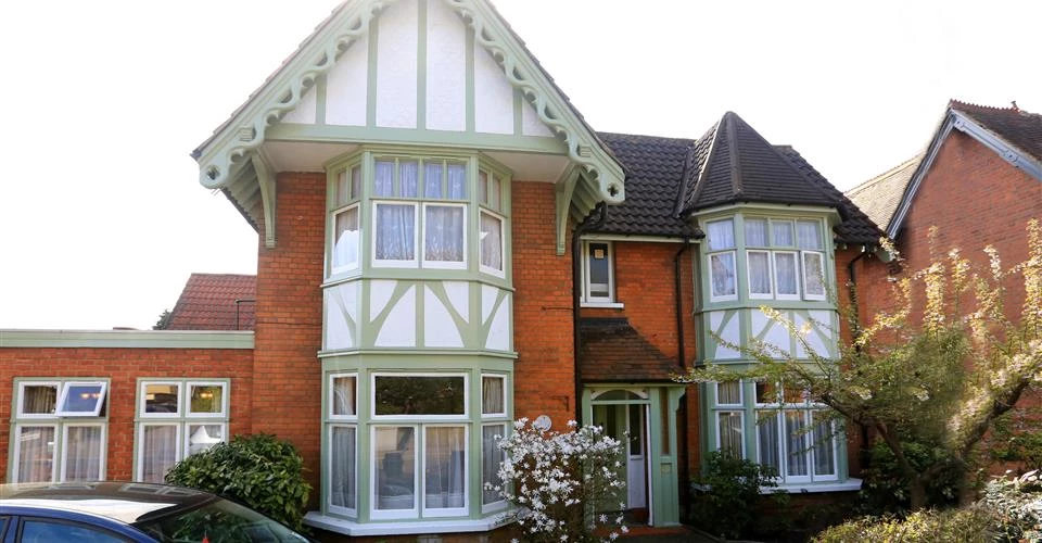 Front Exterior Of Rider House