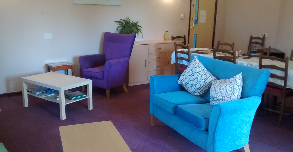 Abbeyfield House lounge and dining room