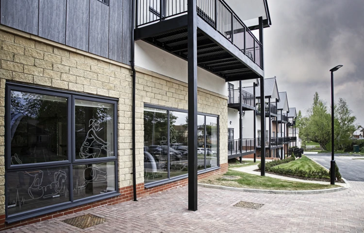 Front of Polly's Field Village, Braintree CM7 5XD