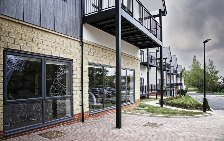 Front of Polly's Field Village, Braintree CM7 5XD